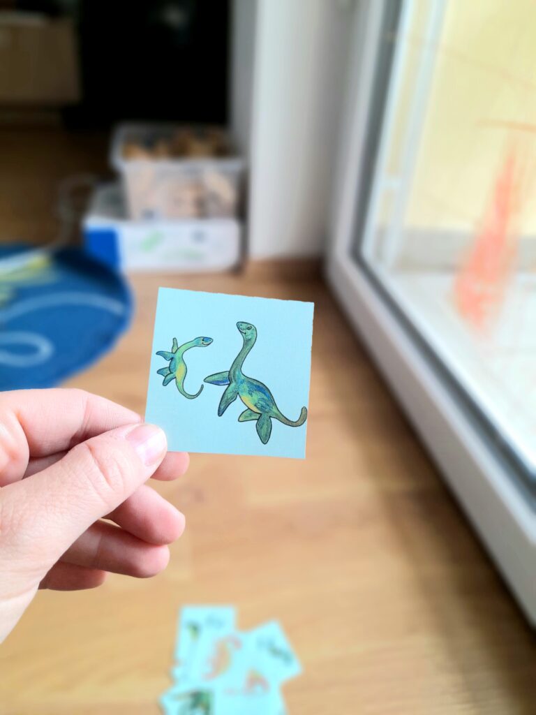 Dinosaurier Memo für Kinder
