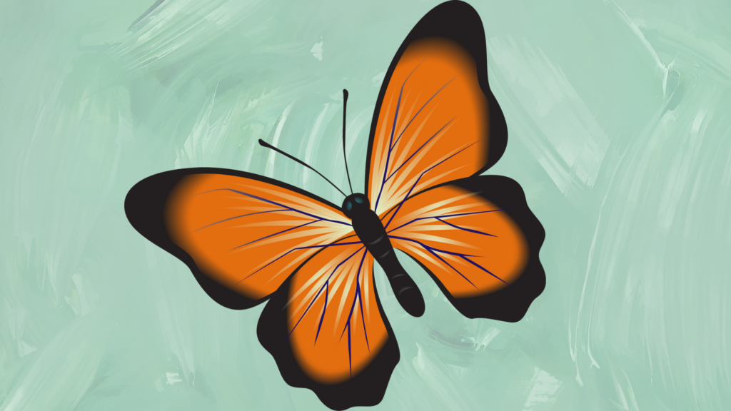 Fingerspiel Schmetterling für Kindergarten und Kita - kinderlachen-ideen