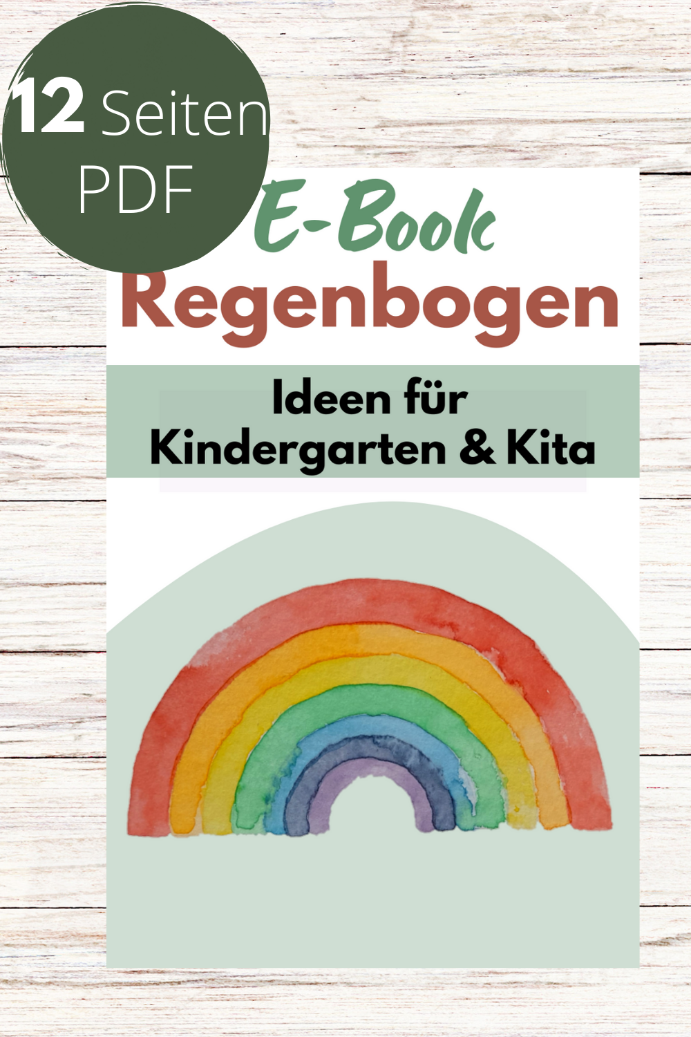 Regenbogen Ideen Pdf Kindergarten und Kita