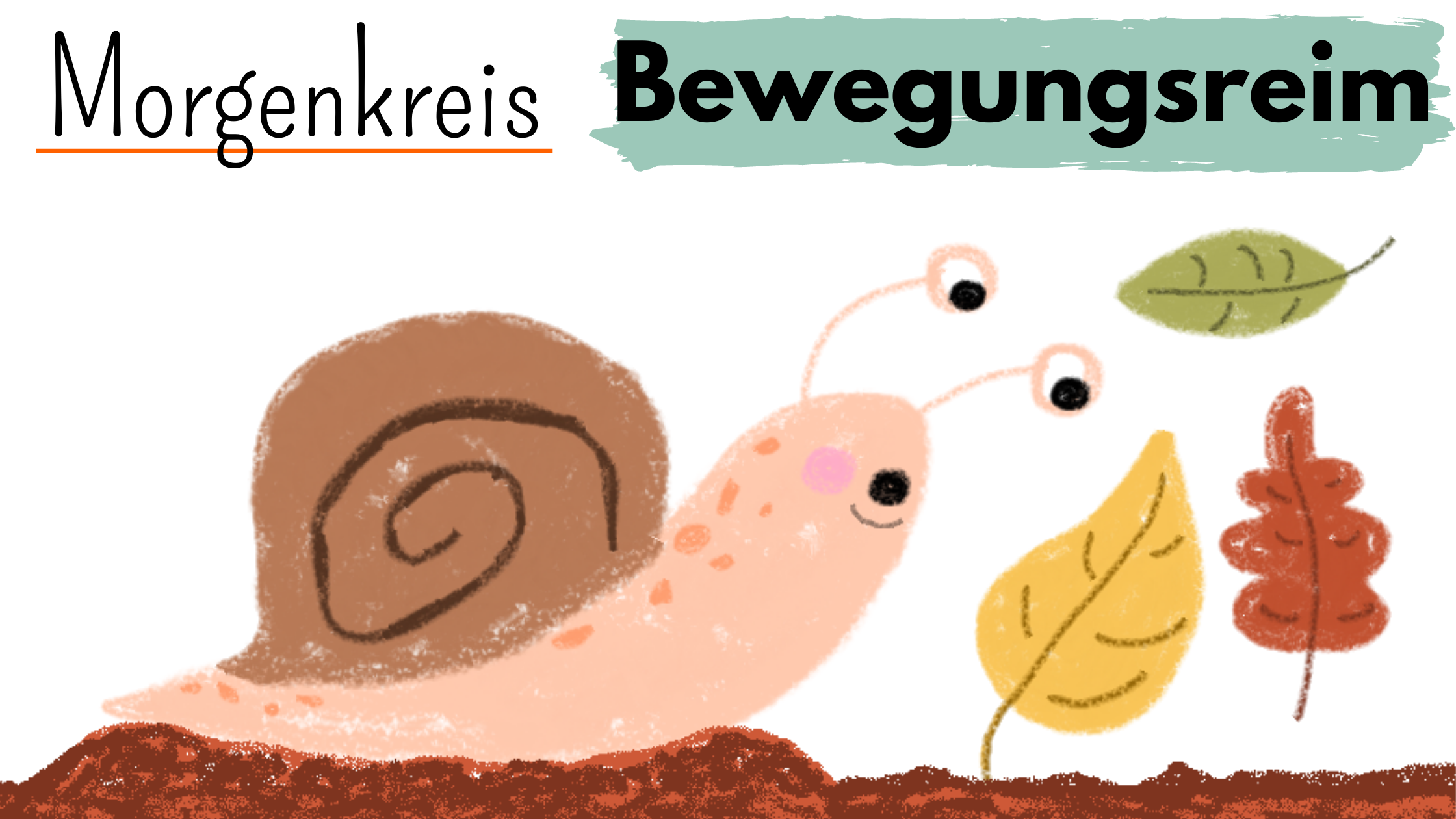 Morgenkreis: Bewegungsreim im Herbst - kinderlachen-ideen 