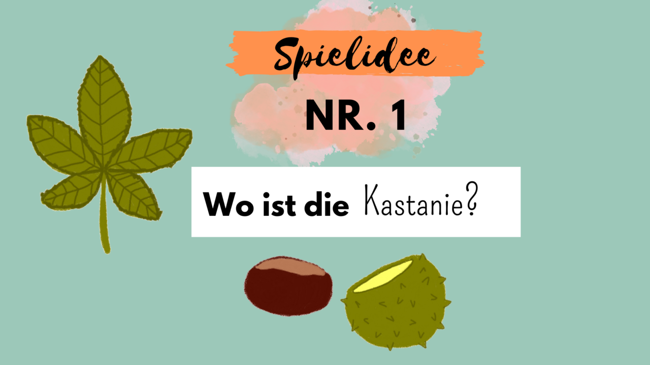 Kindergarten: 3 Spielideen mit Kastanien - kinderlachen-ideen