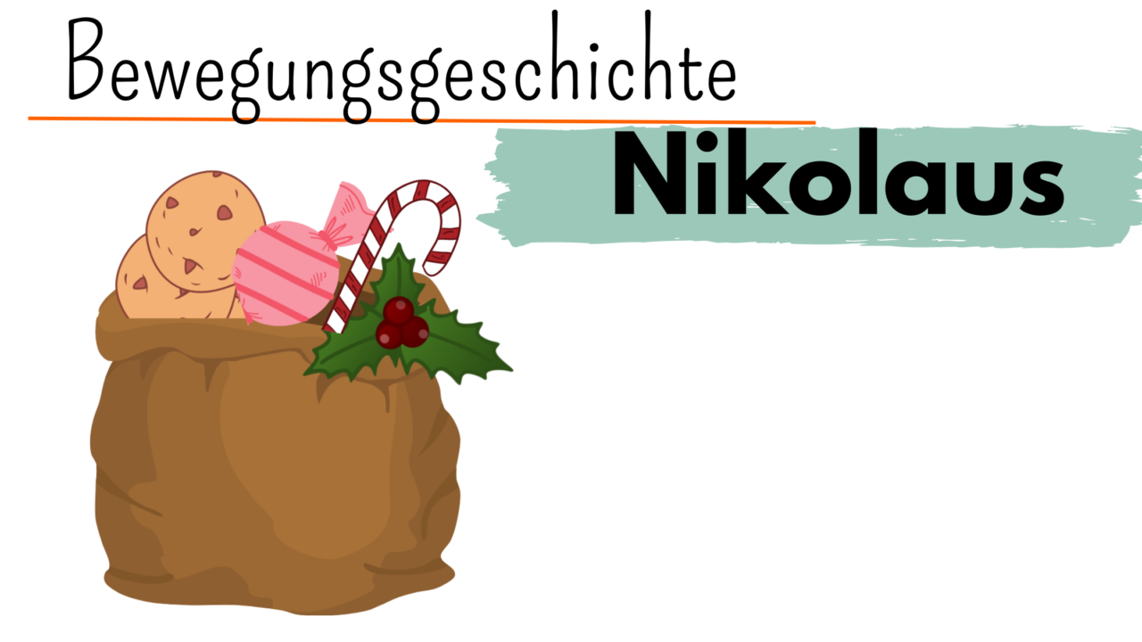 Bewegungsgeschichte "Nikolaus" für den Kindergarten - kinderlachen-ideen