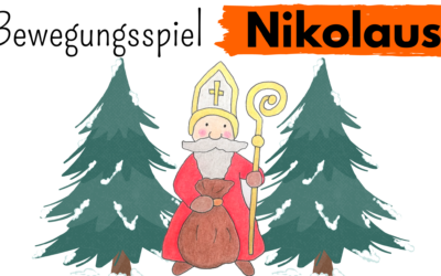 Bewegungsspiel Nikolaus für den Kindergarten