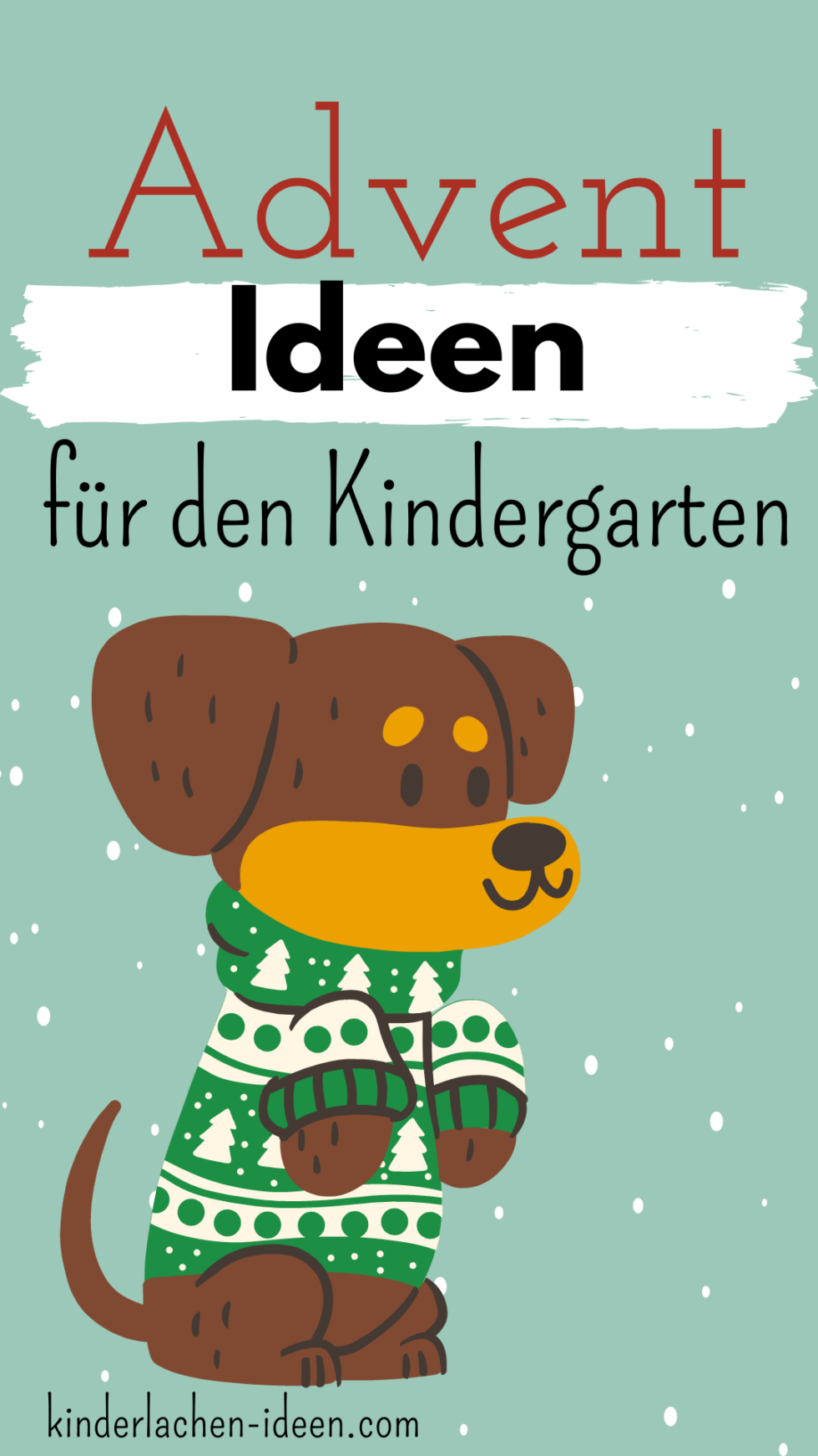  Handpuppen im Kindergarten: 3 Ideen im Advent - kinderlachen-ideen Illustration 