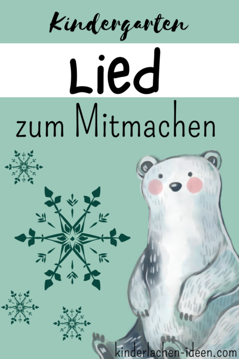 Krippe Und Kindergarten: Bewegungslied "Schneeflocke" - Kinderlachen-ideen