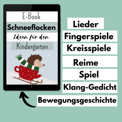 Kindergarten Bewegungsgeschichte "Wie entsteht Schnee" kinderlachen