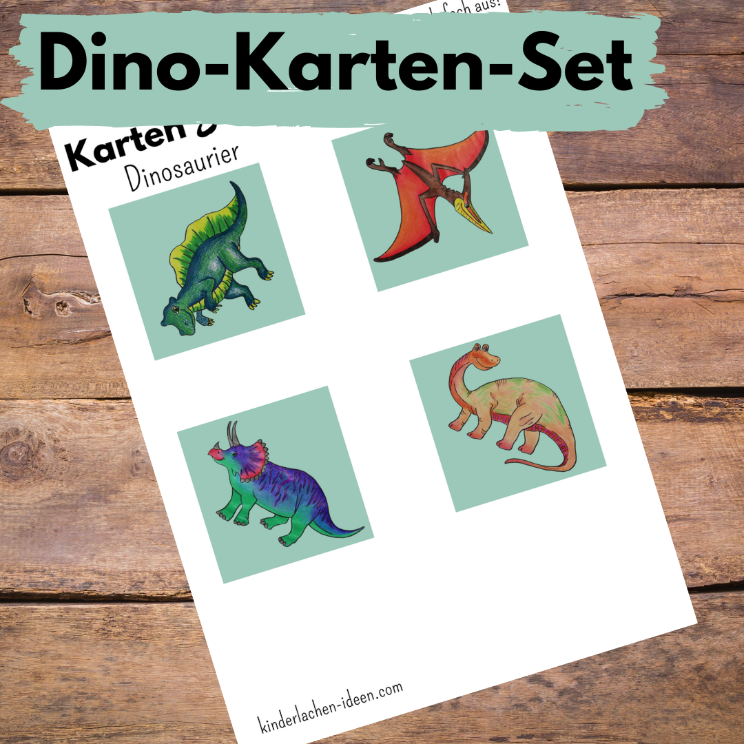 Projekt Mappe Dinosaurier für Kindergarten und Kita