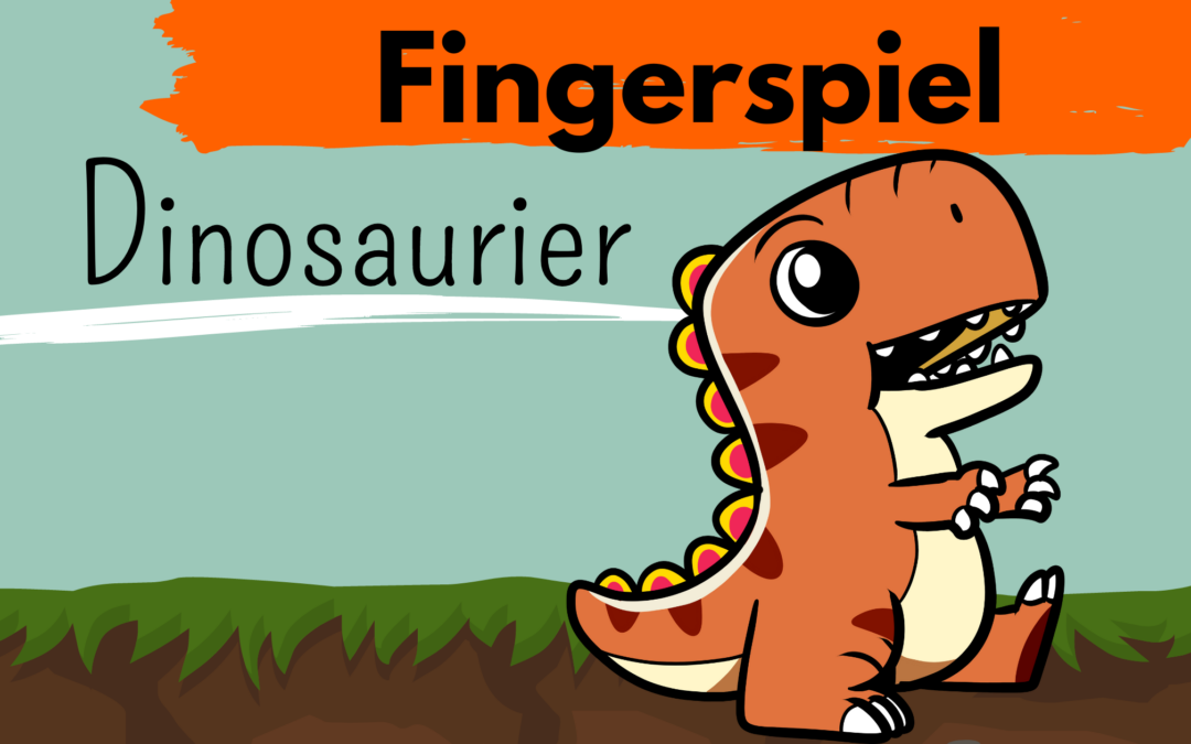 Fingerspiel: Dinosaurier für den Kindergarten