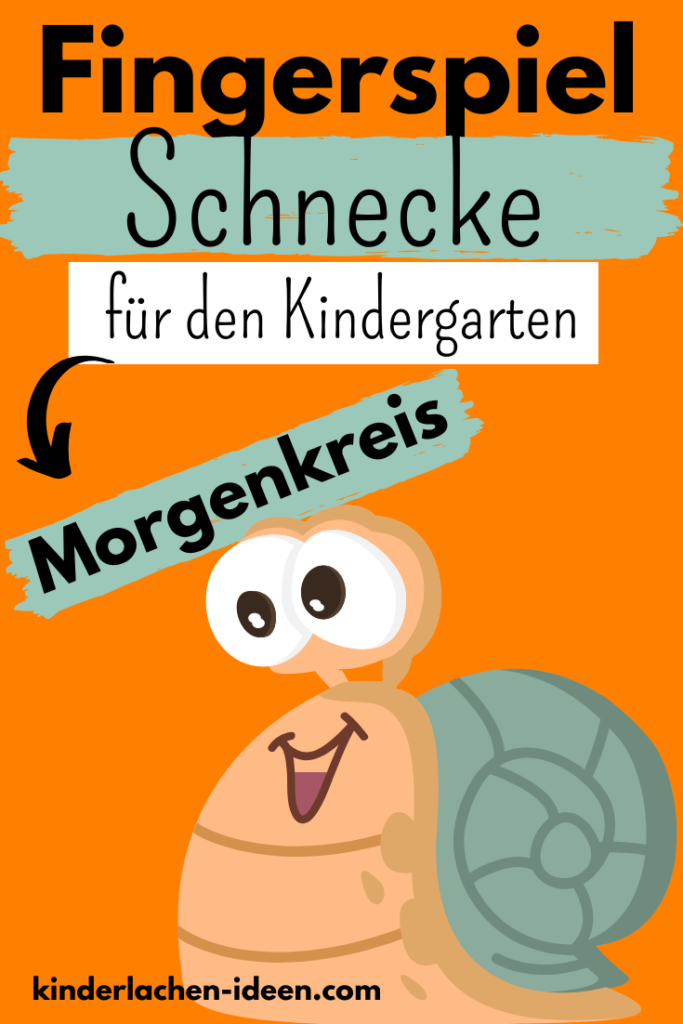  Fingerspiel: 5 kleine Schnecken - kinderlachen-ideen 