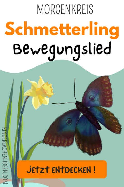 Ein Bewegungslied zum Thema Schmetterling - kinderlachen-ideen