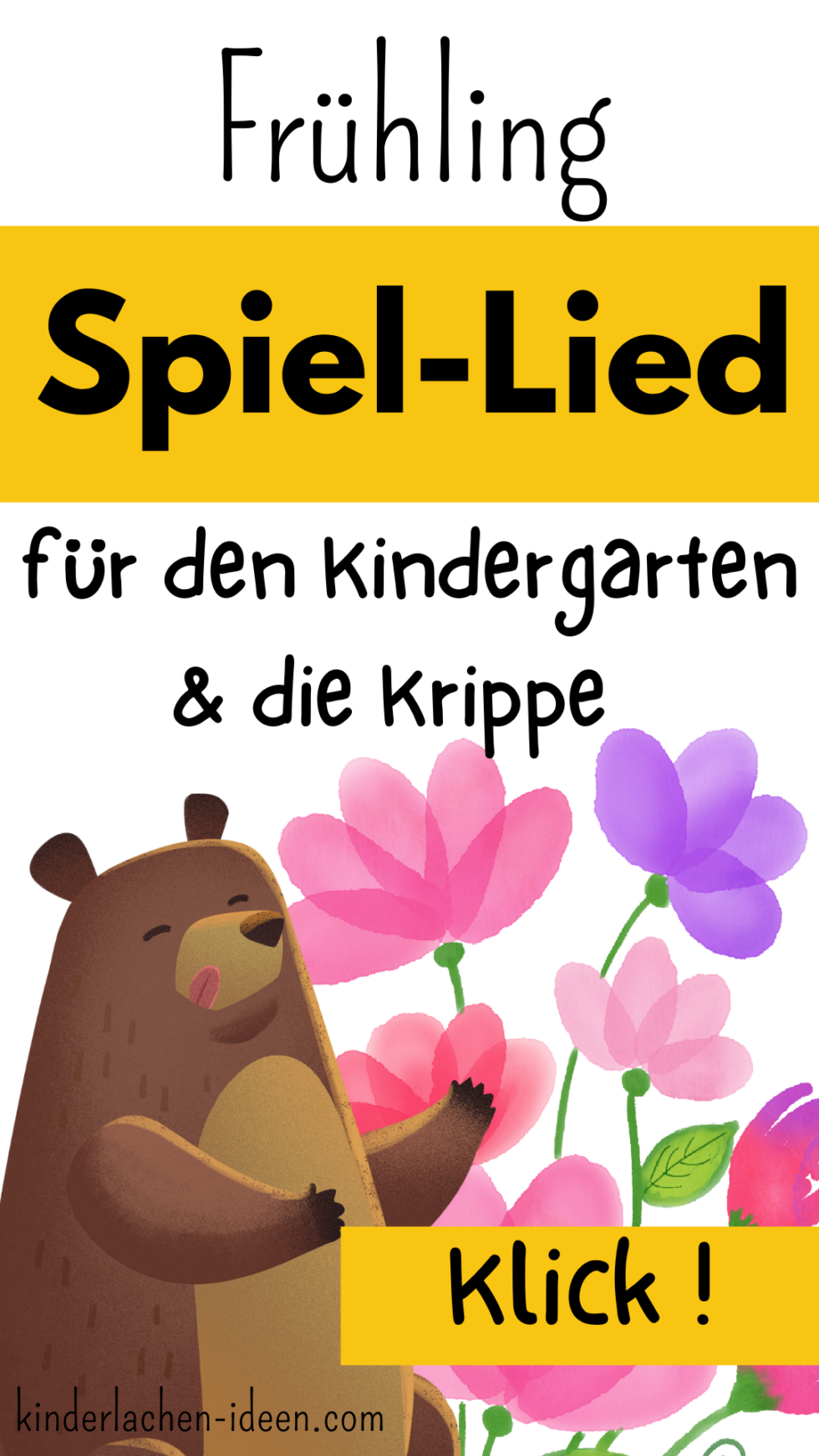 Kindergarten: Spiellied für den Frühling - kinderlachen-ideen