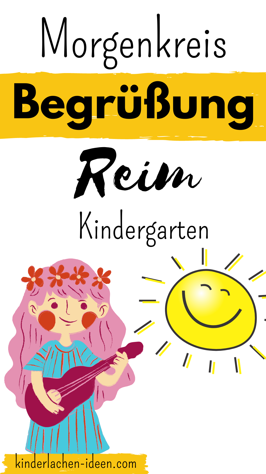 Kindergarten: Begrüßungs-Reim für den Morgenkreis - kinderlachen-ideen