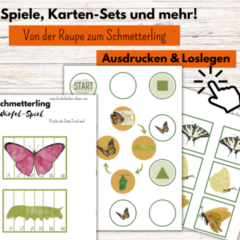  Foto zu Ein Bewegungsspiel für den Frühling im Kindergarten - kinderlachen-ideen 