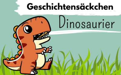 Geschichtensäckchen “Dinosaurier” für den Kindergarten