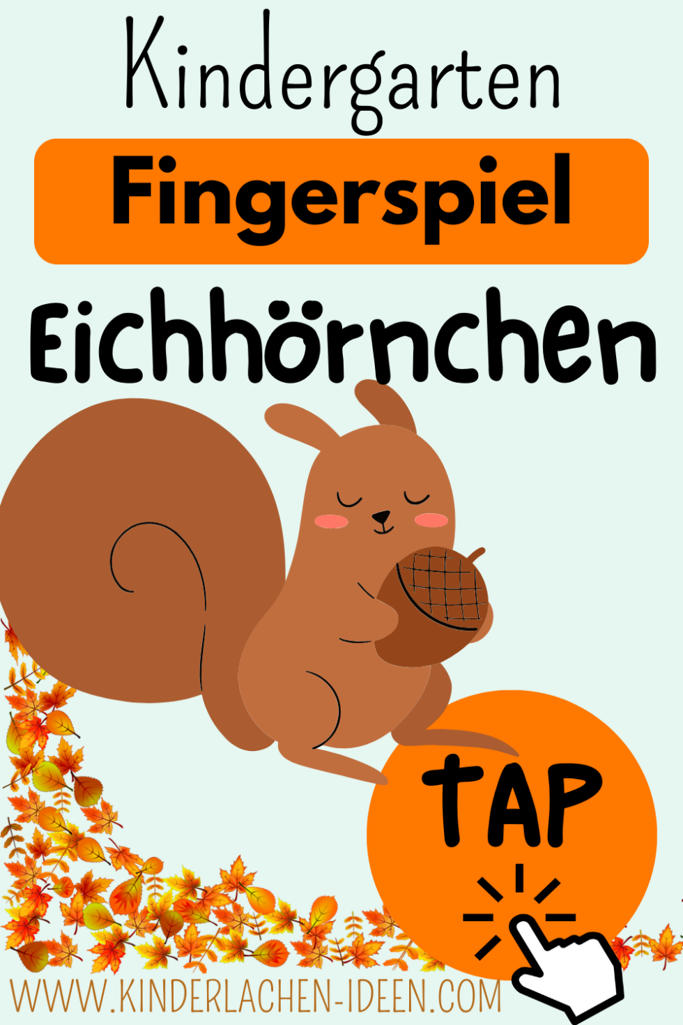 Fingerspiel Eichhörnchen - kinderlachen-ideen