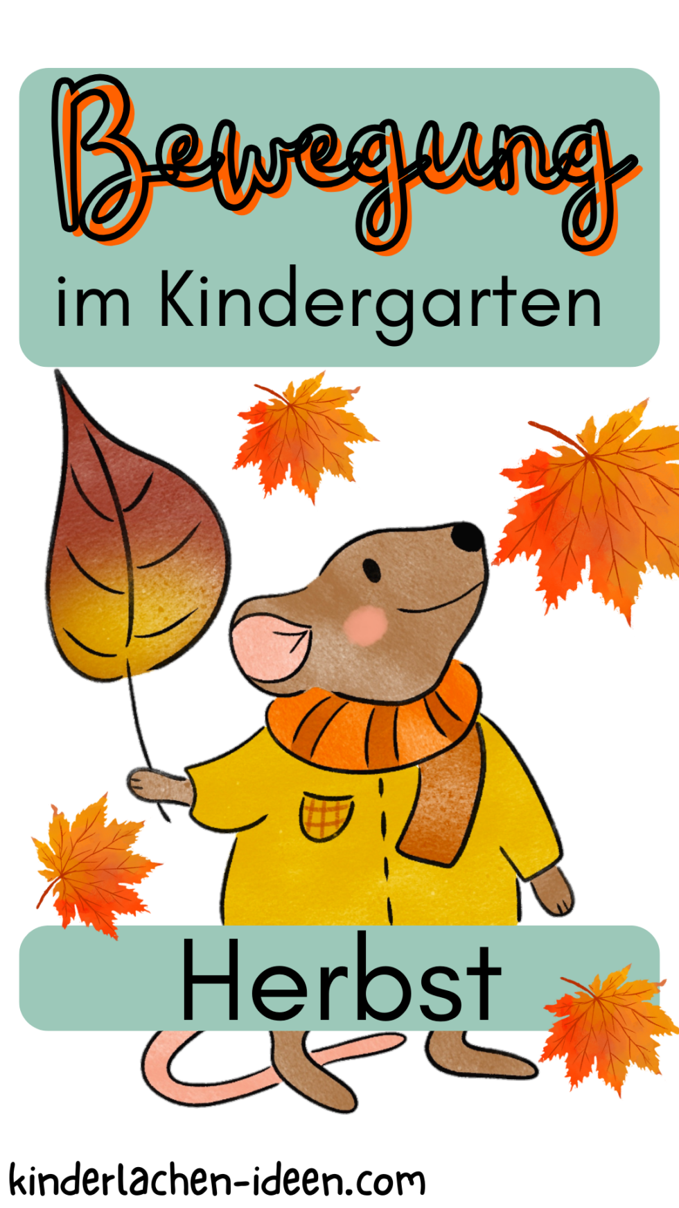  Kindergarten: Bewegungsspiele "Herbst" - kinderlachen-ideen Bildidee 