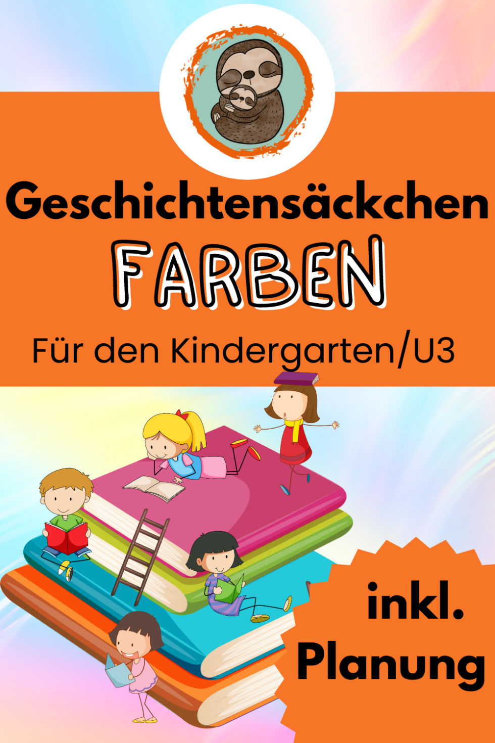  Kindergarten: Geschichtensäckchen Thema Farben - kinderlachen-ideen 