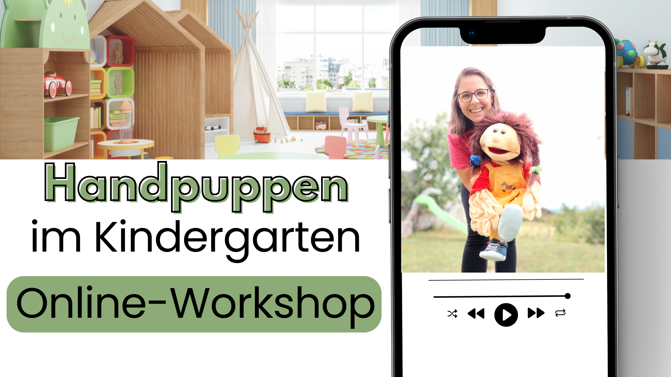 OnlineKurs Handpuppen im Kindergarten kinderlachenideen