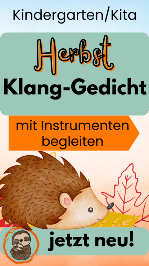  Kindergarten: Klang-Gedicht Herbst - kinderlachen-ideen Bildidee 