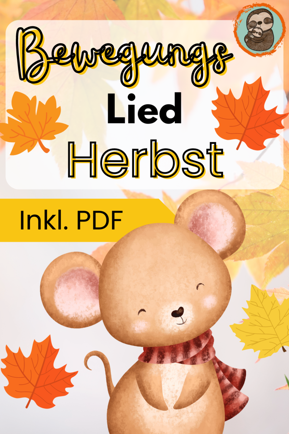  Morgenkreis: Bewegungslied Herbst - kinderlachen-ideen Illustration 