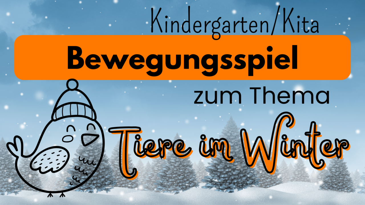  Bewegungsspiel "Tiere im Winter" - kinderlachen-ideen Motiv 