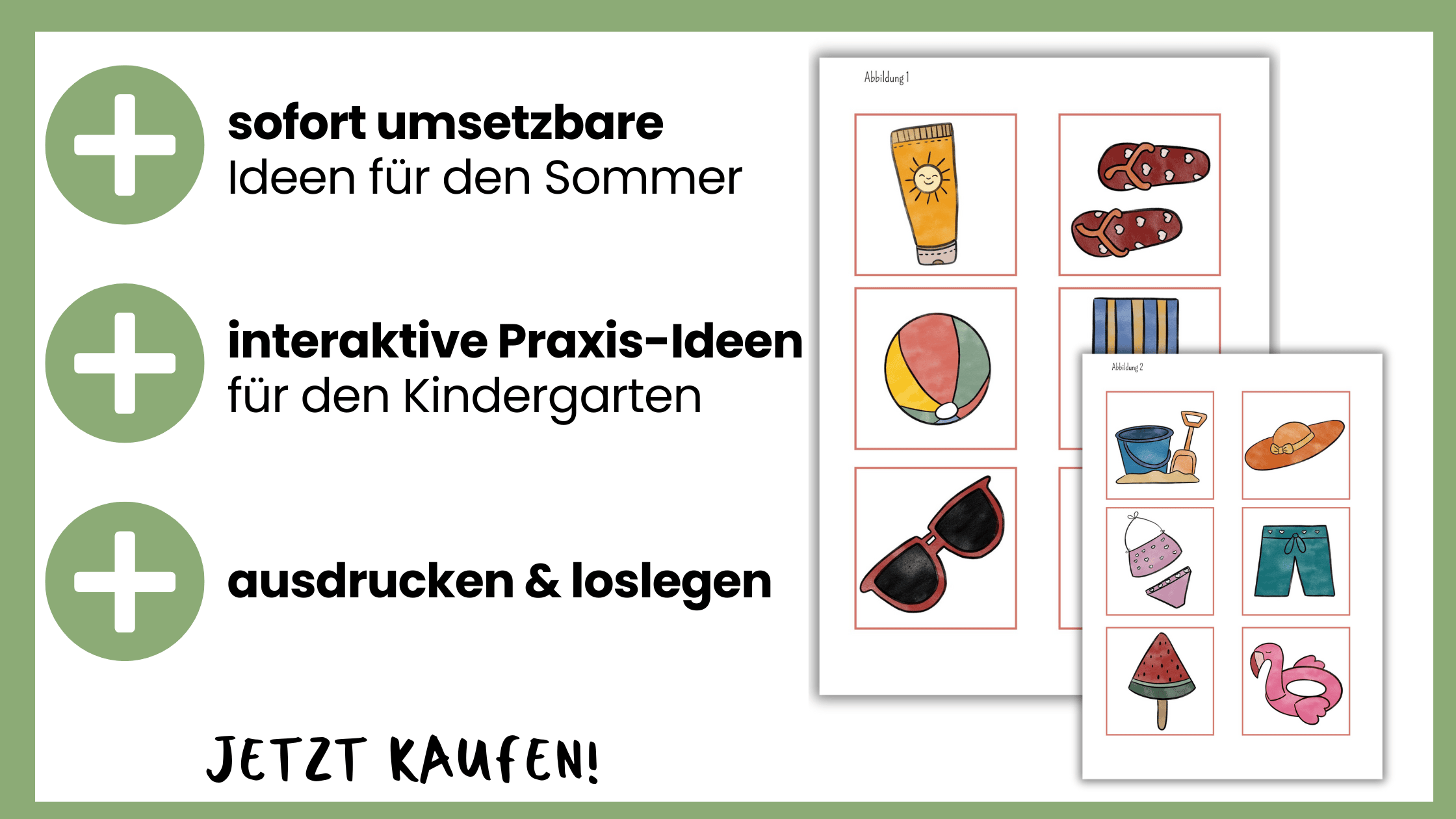 E-Book Sommer im Kindergarten