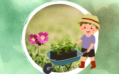 Kindergarten: Bewegungsgeschichte im Garten