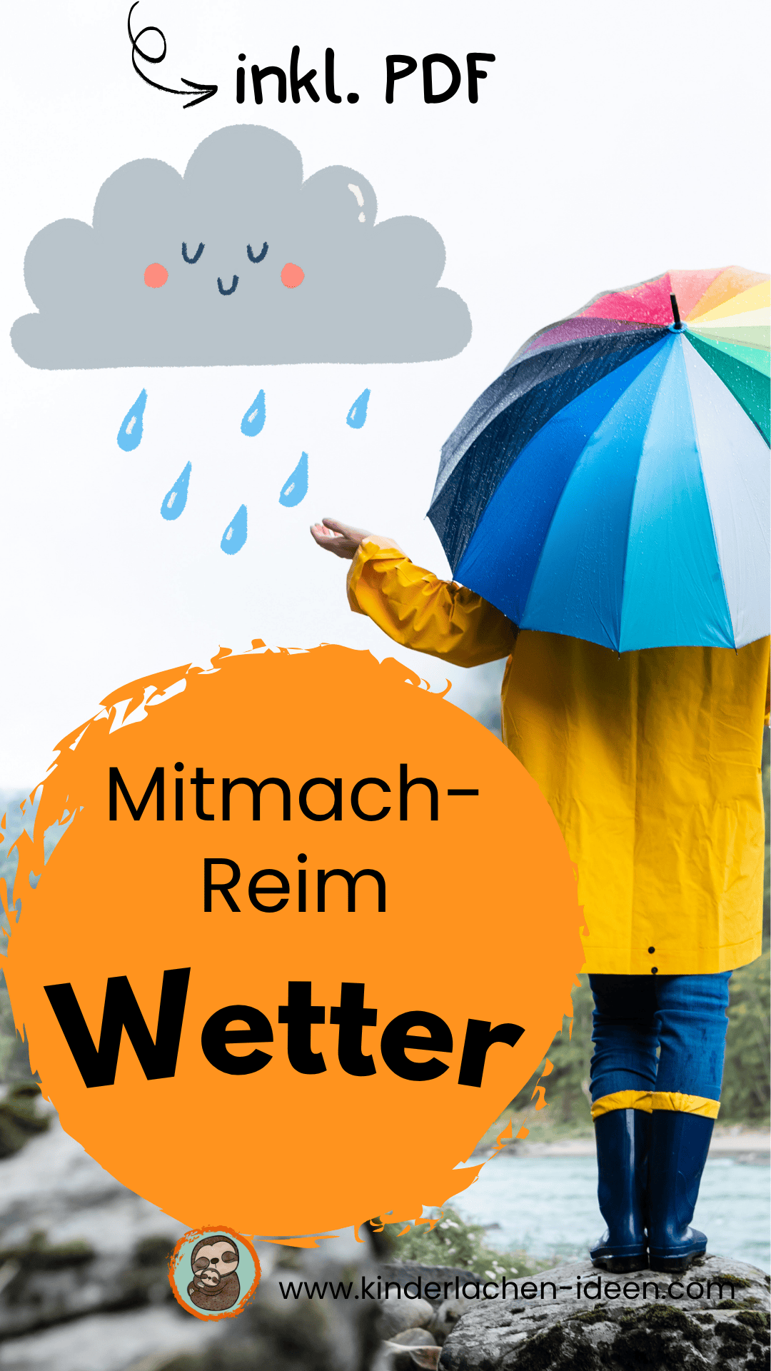 Kindergarten Kita Mitmach-Reim Wetter