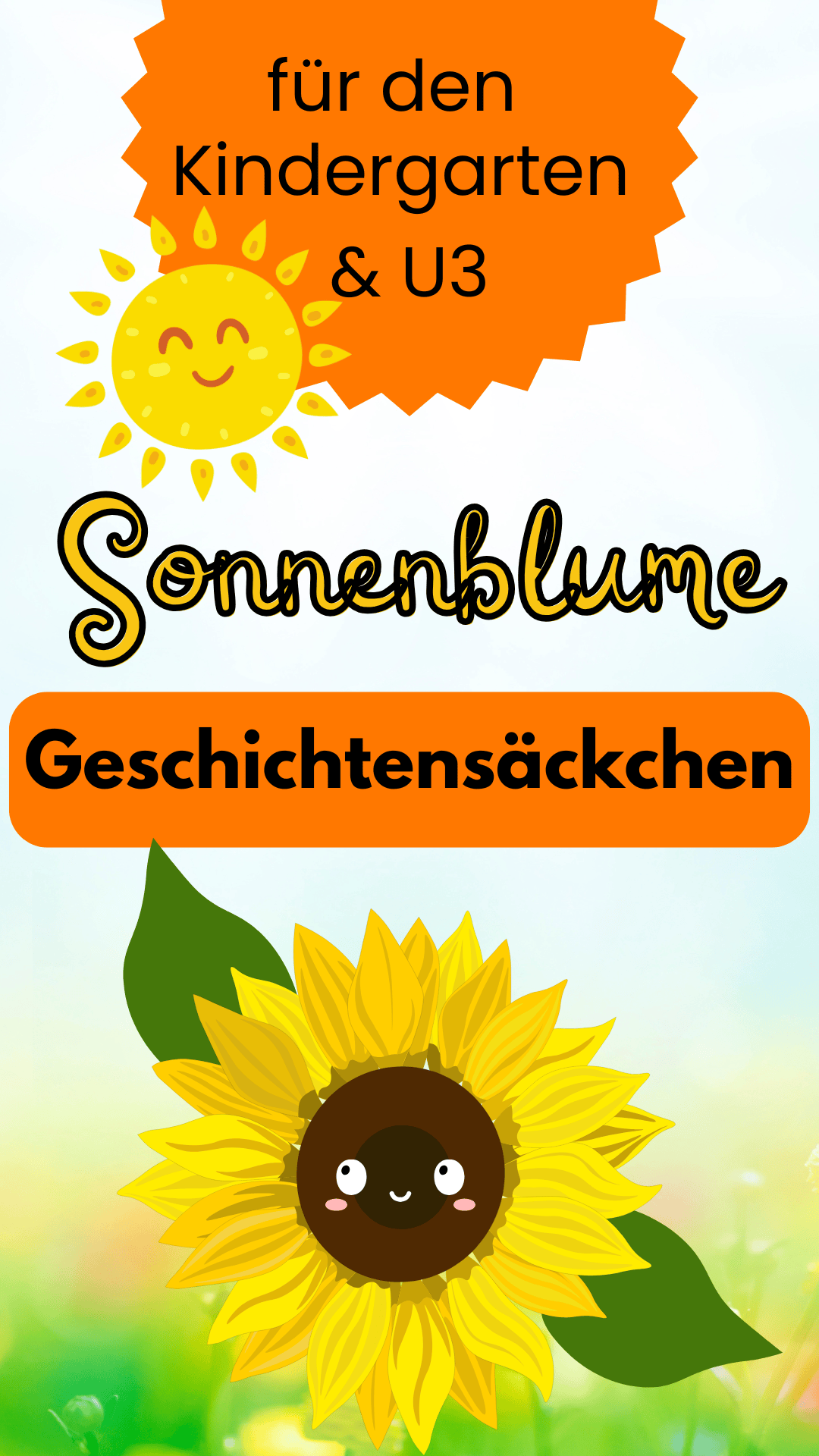 Sonnenblume Geschichtensäckchen