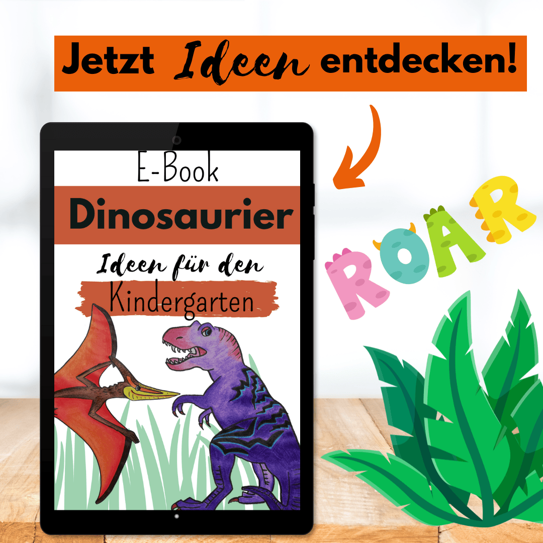 Projekt Mappe Dinosaurier für Kindergarten und Kita