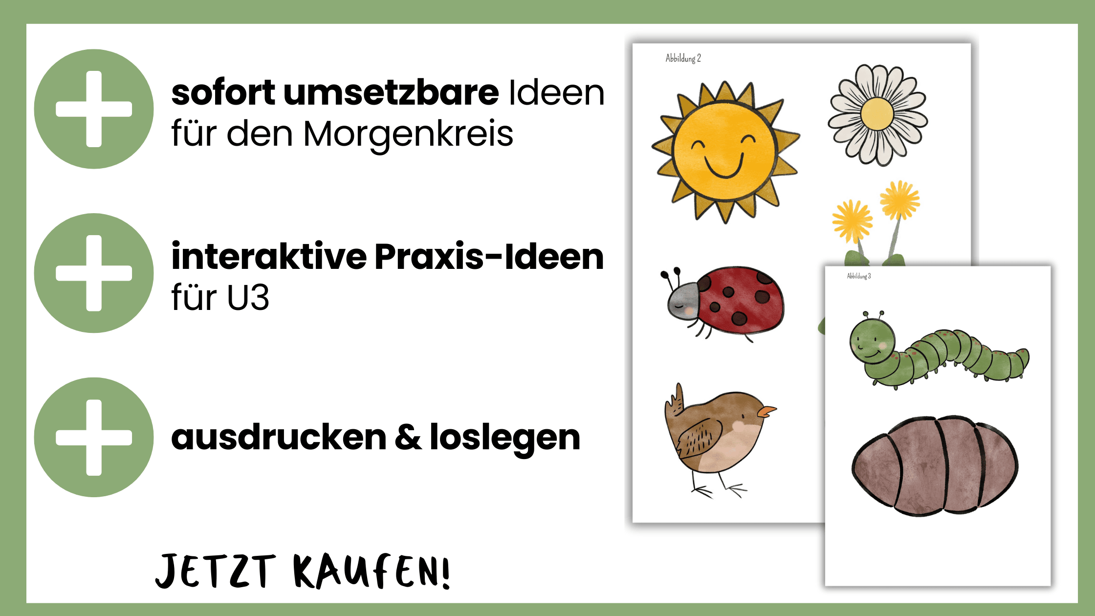 Zusammenfassung eBook Morgenkreis Ideen U3