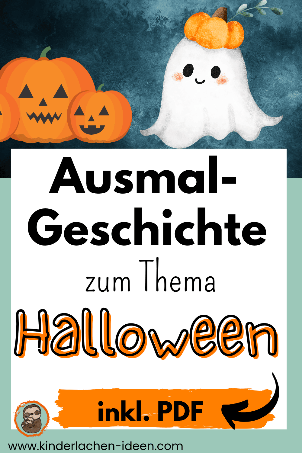 Ausmalgeschichte Halloween Kindergarten Ausmalgeschichte Halloween.Kindergarten