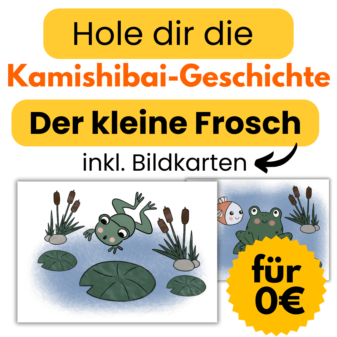 Newsletter: Kamishibai-Geschichte der kleine Frosch 
