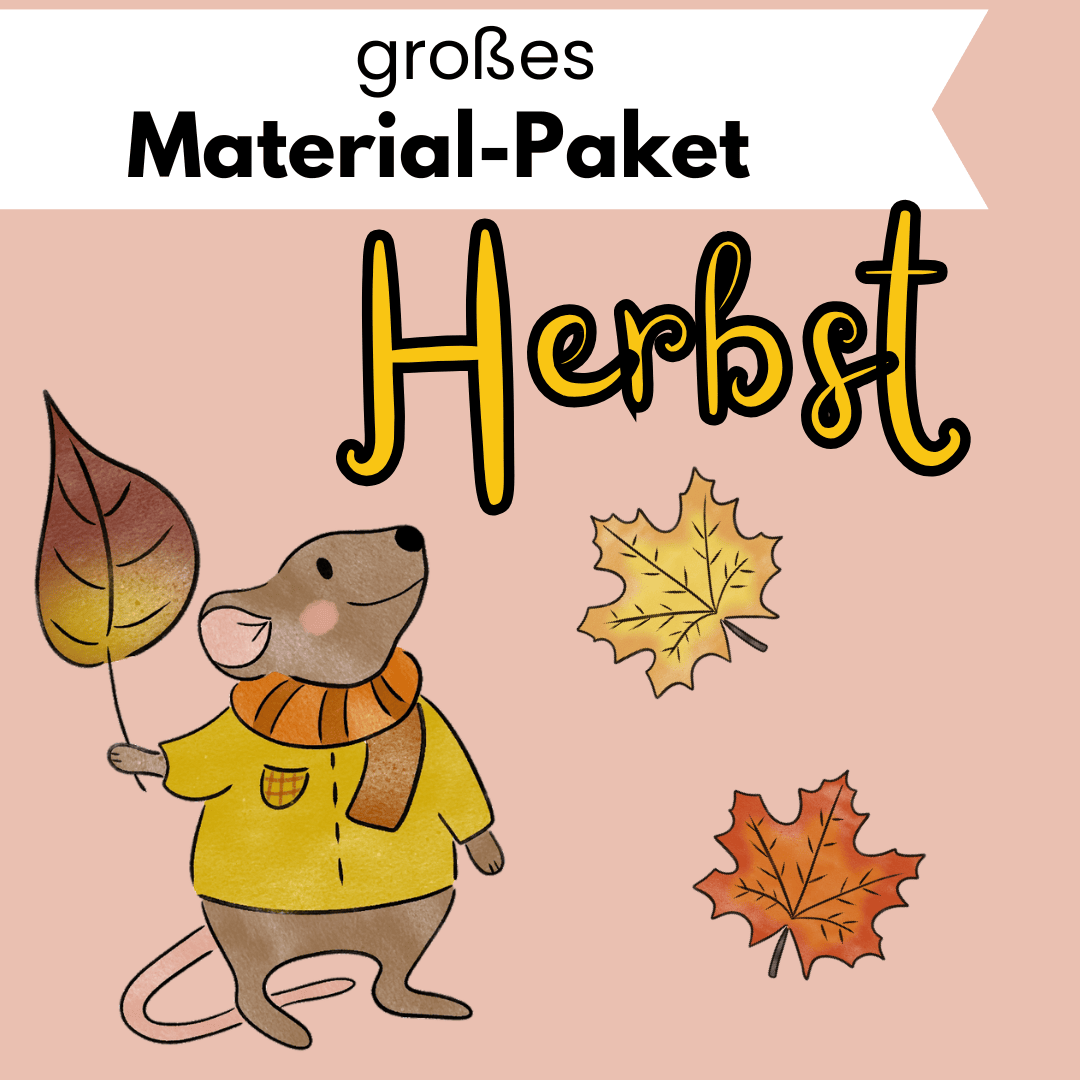 Material-Paket Herbst für den Kindergarten