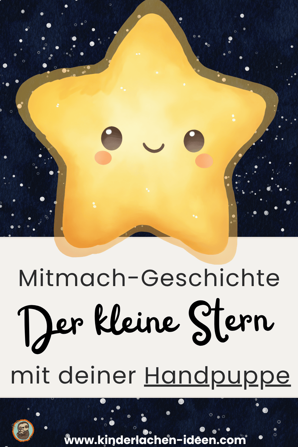 Mitmach-Geschichte Der kleine Stern mit der Handpuppe Kindergarten 
