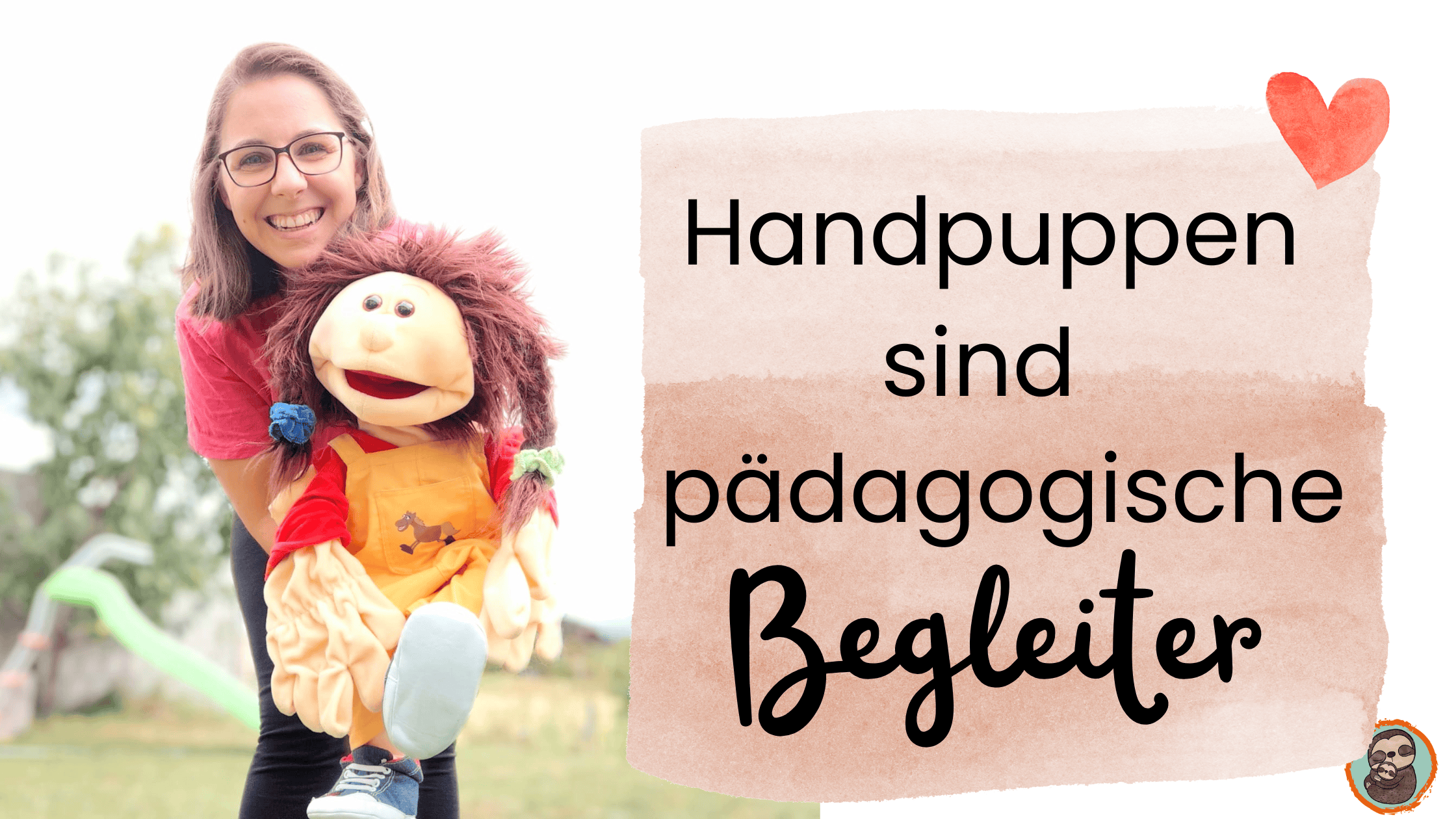 Handpuppen sind pädagogische Begleiter