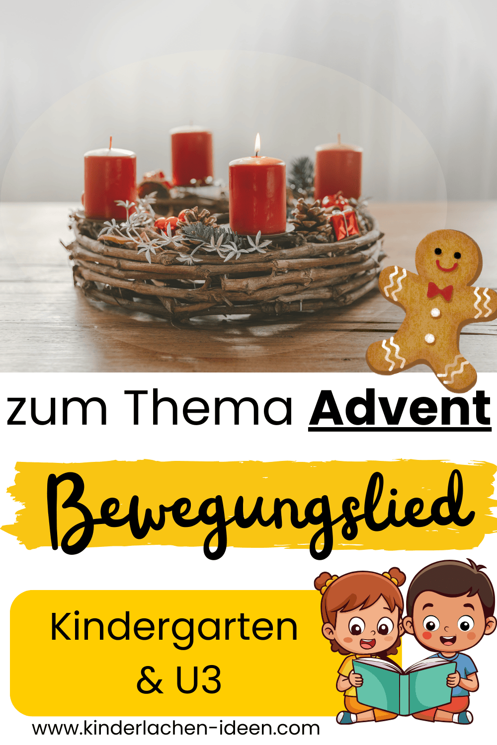Kindergarten & U3 Bewegungslied Advent im Morgenkreis 