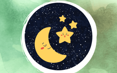 Tisch-Geschichte „Mond und Sterne“