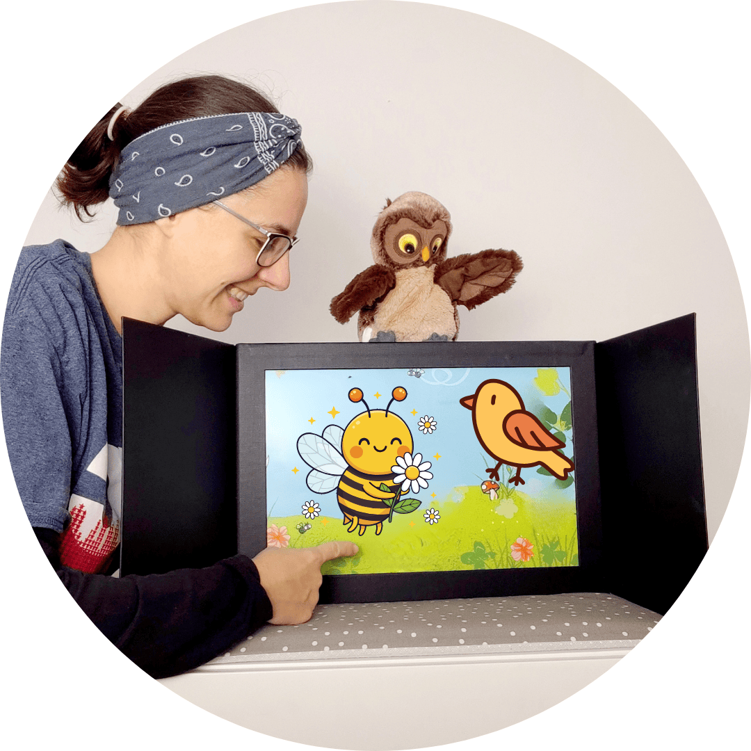 Kinderlachen-Ideen Kamishibai im Kindergarten Kinderlachen-Ideen Kamishibai im Kindergarten