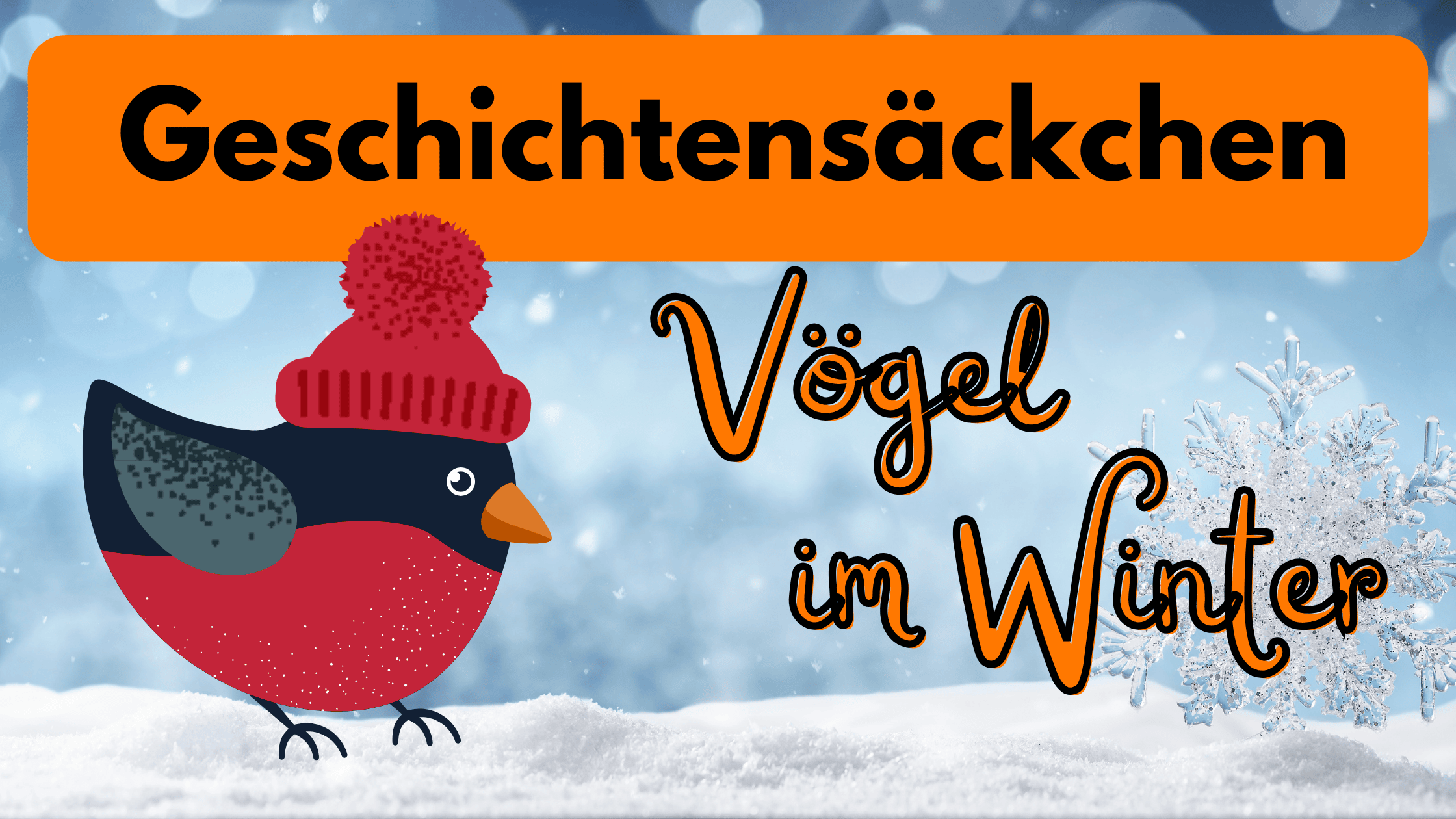 Geschichtensäckchen Vögel im Winter 