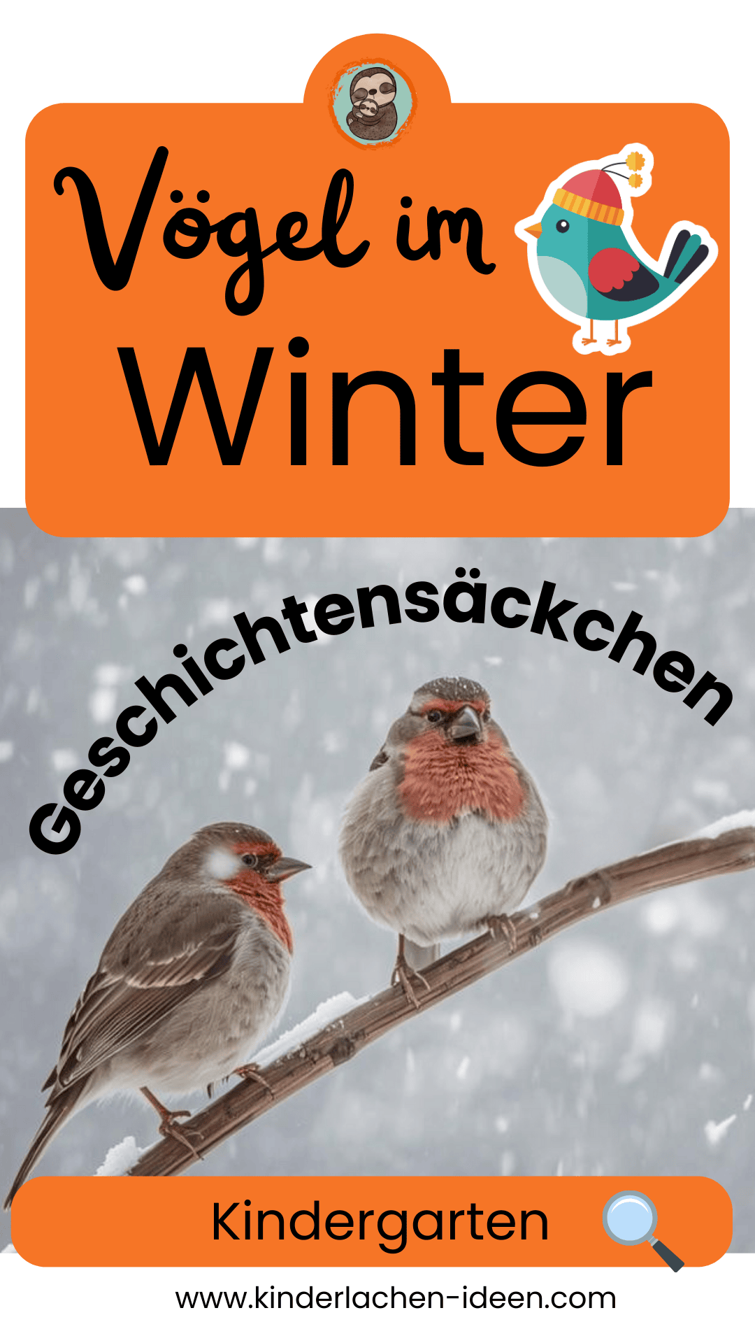 Geschichtensäckchen Vögel im Winter 