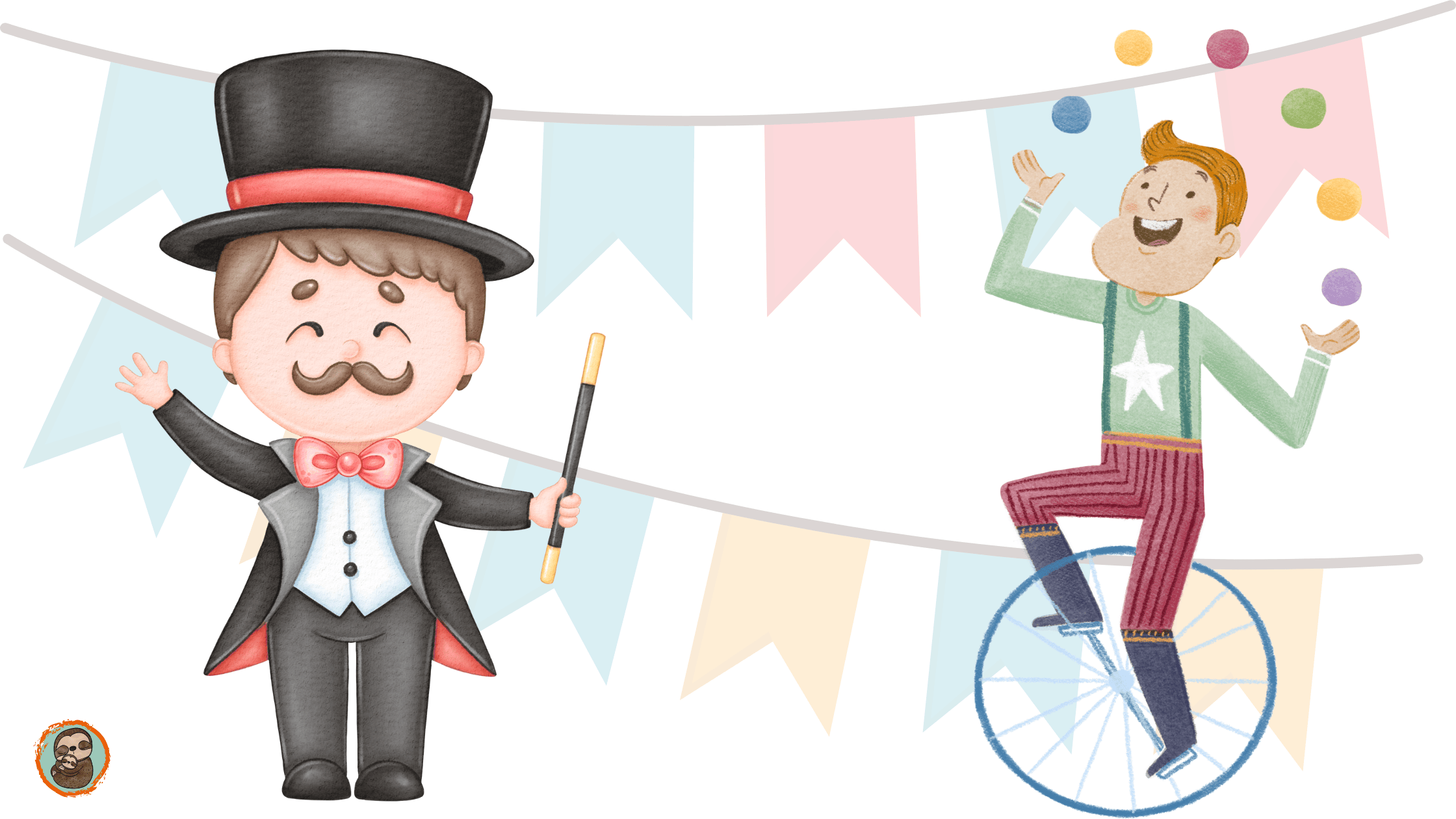 Klatsch-Geschichte Zirkus Kindergarten Kita 