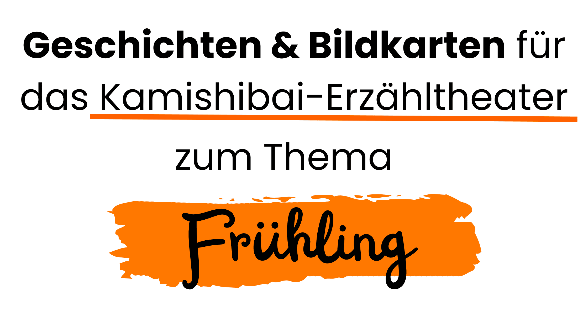 Kamishibai-Paket Frühling