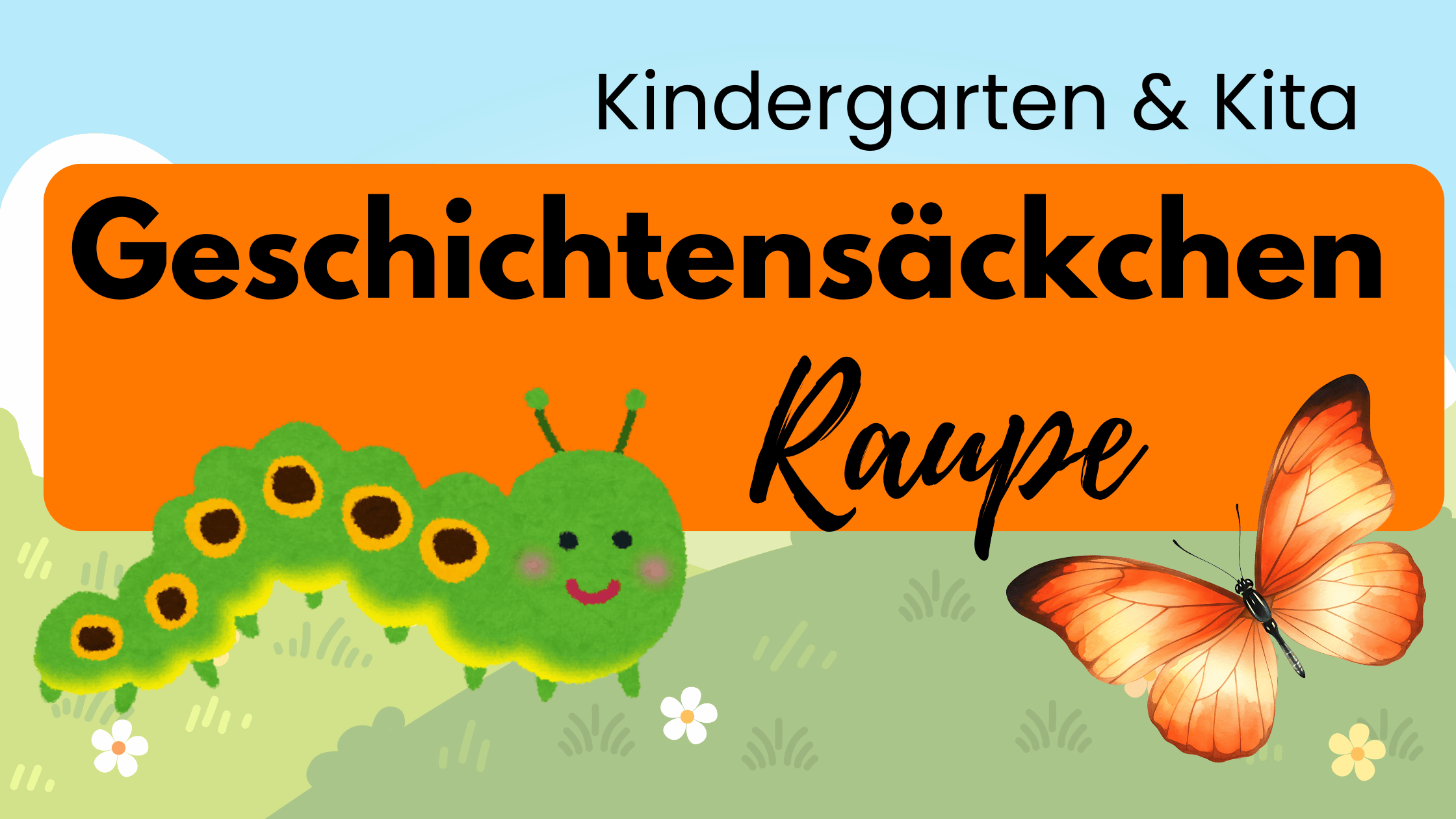 Geschichtensäckchen Raupe 