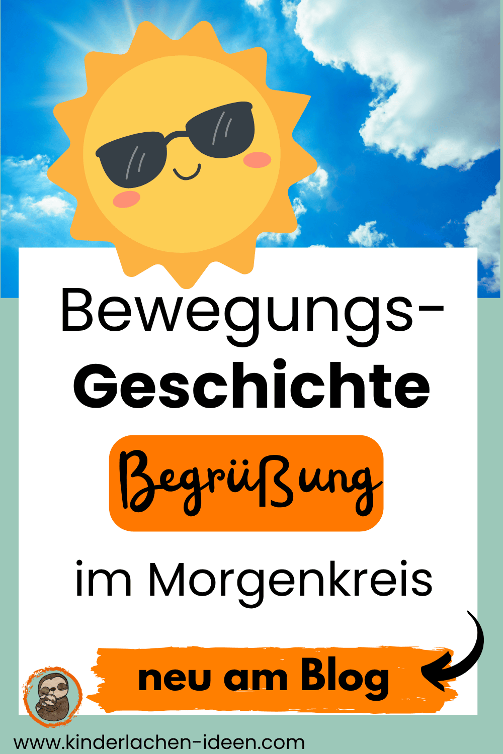 Bewegungsgeschichte Begrüßung Morgenkreis Kindergarten 
