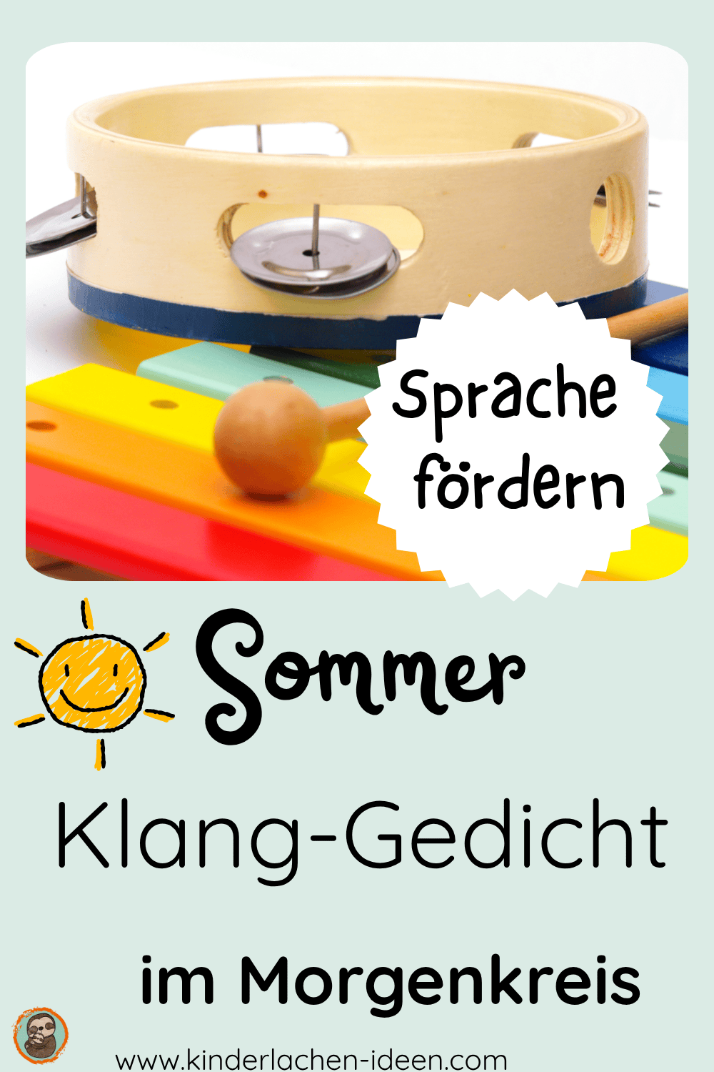 Klang-Gedicht Sommer im Morgenkreis