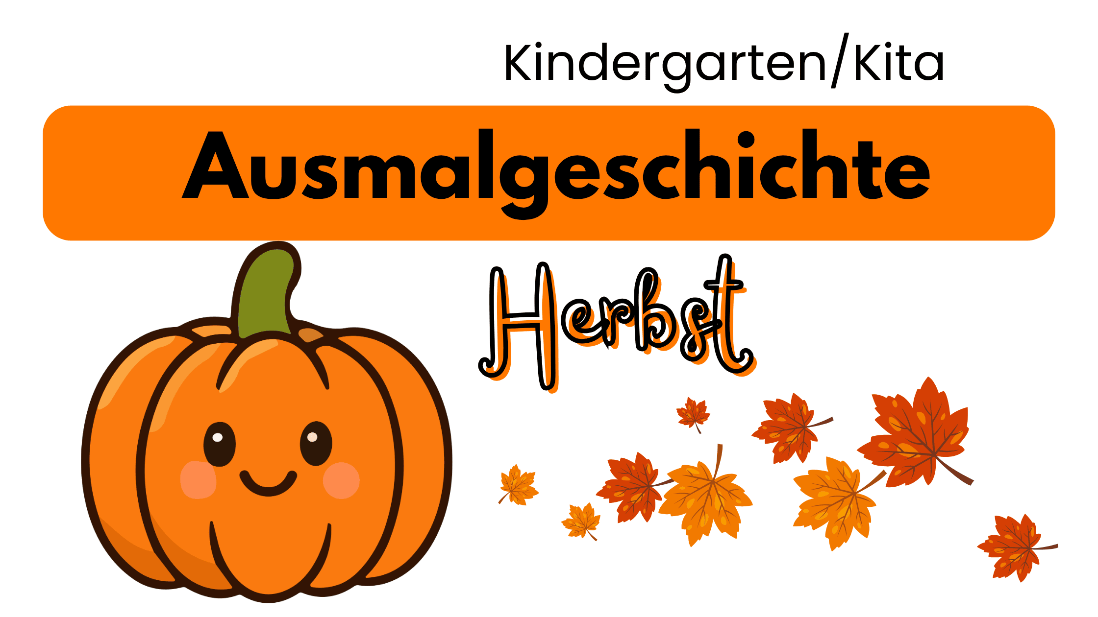 Ausmalgeschichte Herbst Kindergarten Kita Ausmalgeschichte Herbst Kindergarten Kita